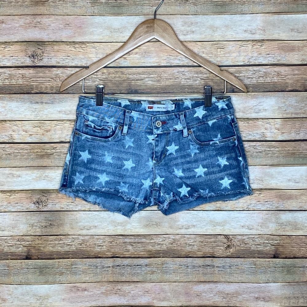 Levi’s| Star Spangled Shorts| Size5